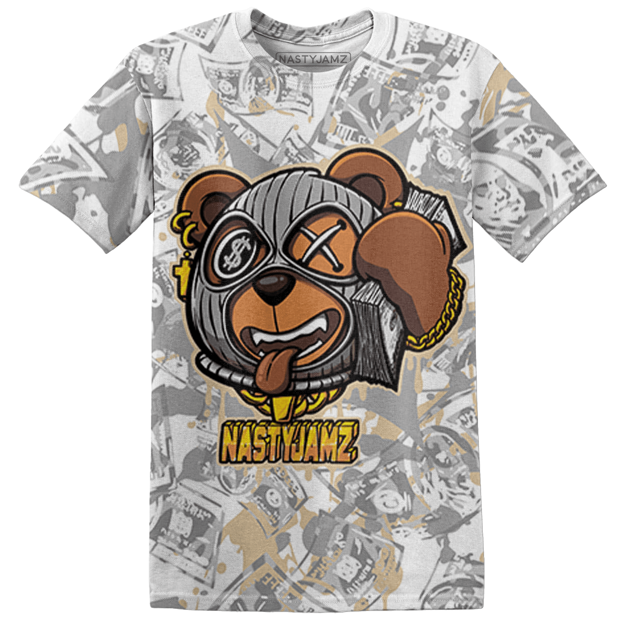 Craft Ivory 3s T Shirt Match Money Motive BER 3D All-Over Print - NastyJamz