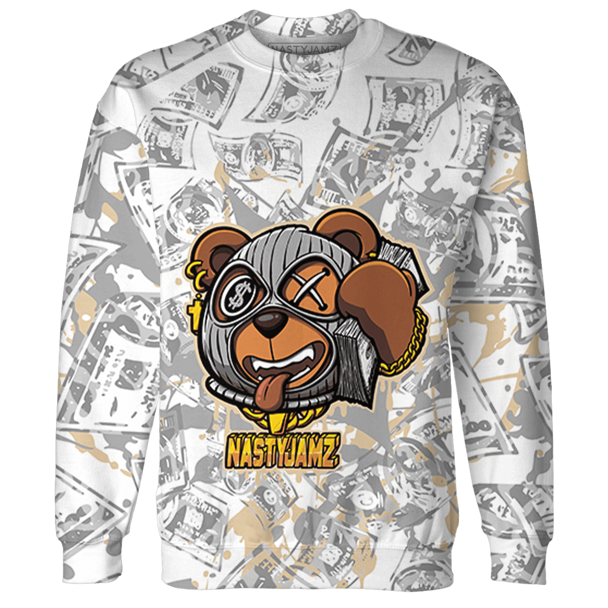 Craft Ivory 3s Sweatshirt Match Money Motive BER 3D All-Over Print - NastyJamz