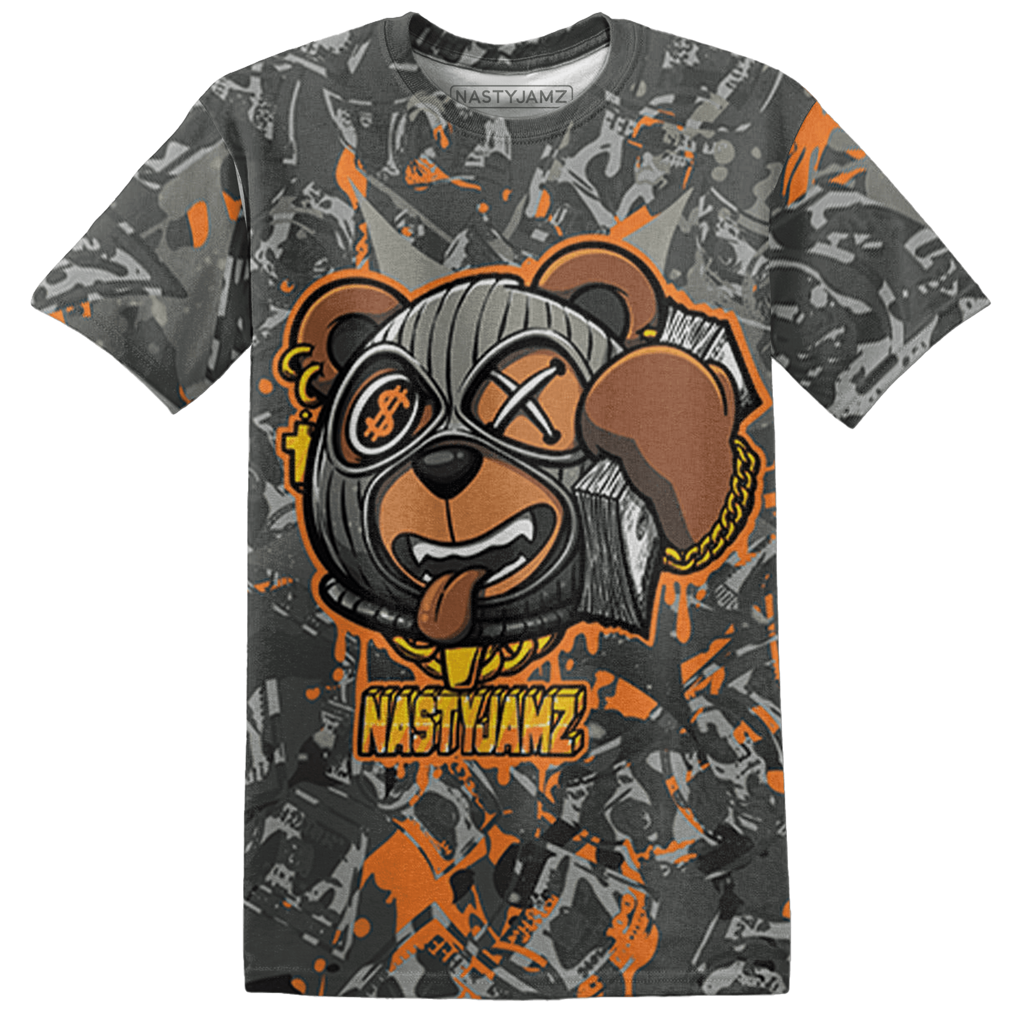 Fear Pack 3s T Shirt Match Money Motive BER 3D All-Over Print - NastyJamz