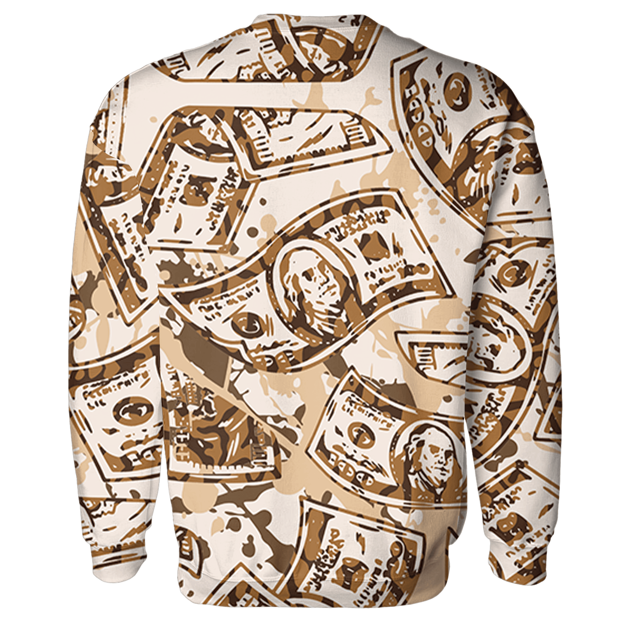 Palomino 3s Sweatshirt Match Money Motive BER 3D All-Over Print - NastyJamz