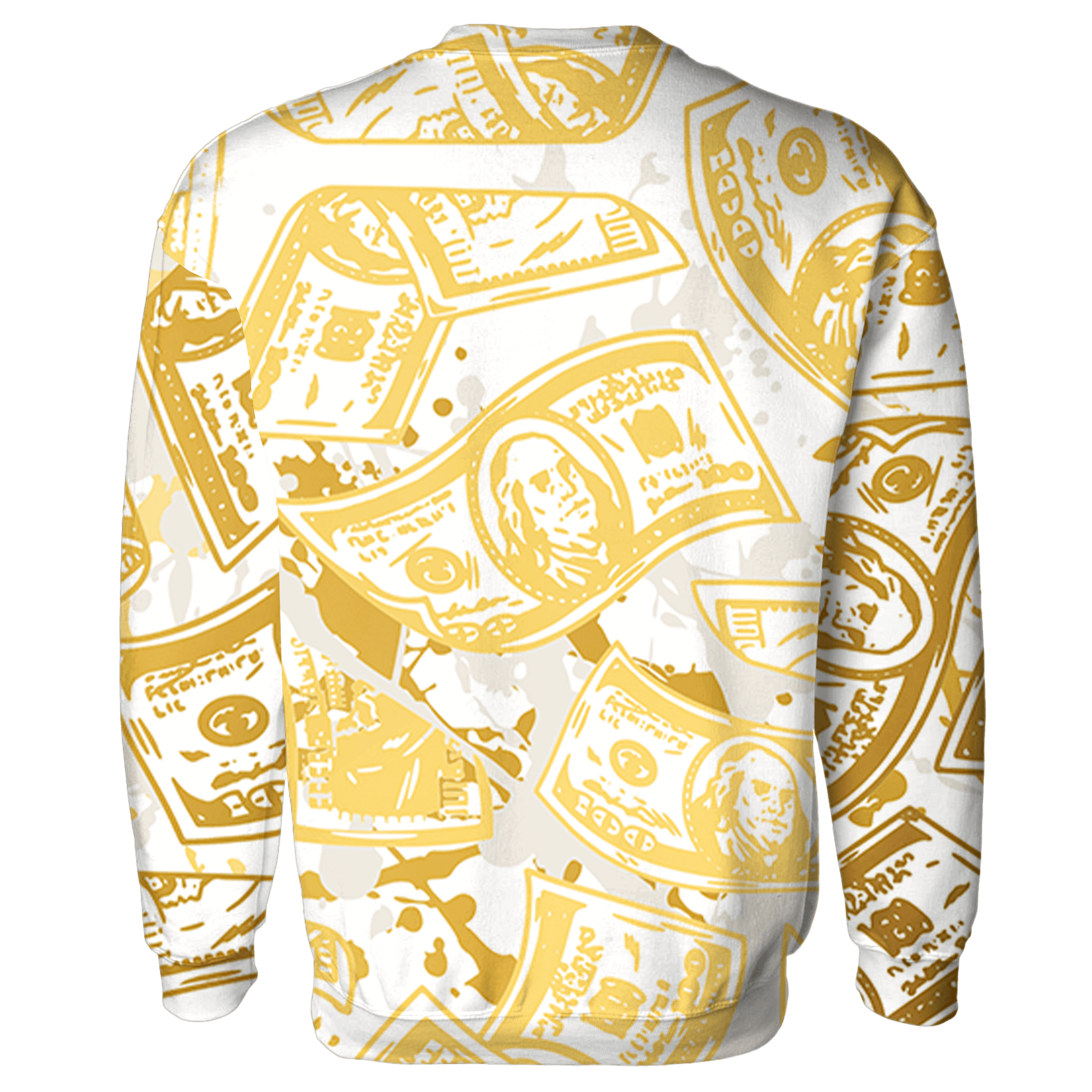 Sail 4s Sweatshirt Match Money Motive BER 3D All-Over Print - NastyJamz