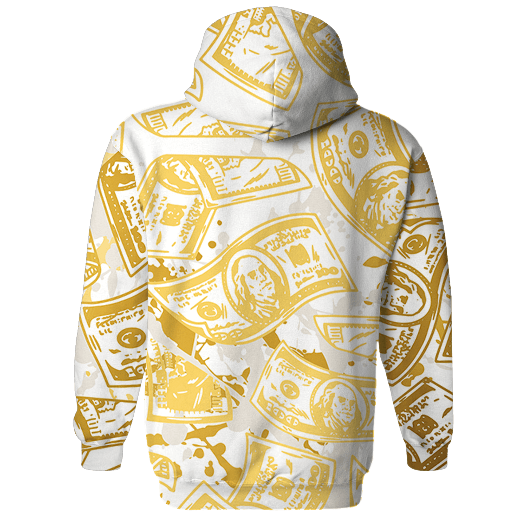 Sail 4s Hoodie Match Money Motive BER 3D All-Over Print - NastyJamz