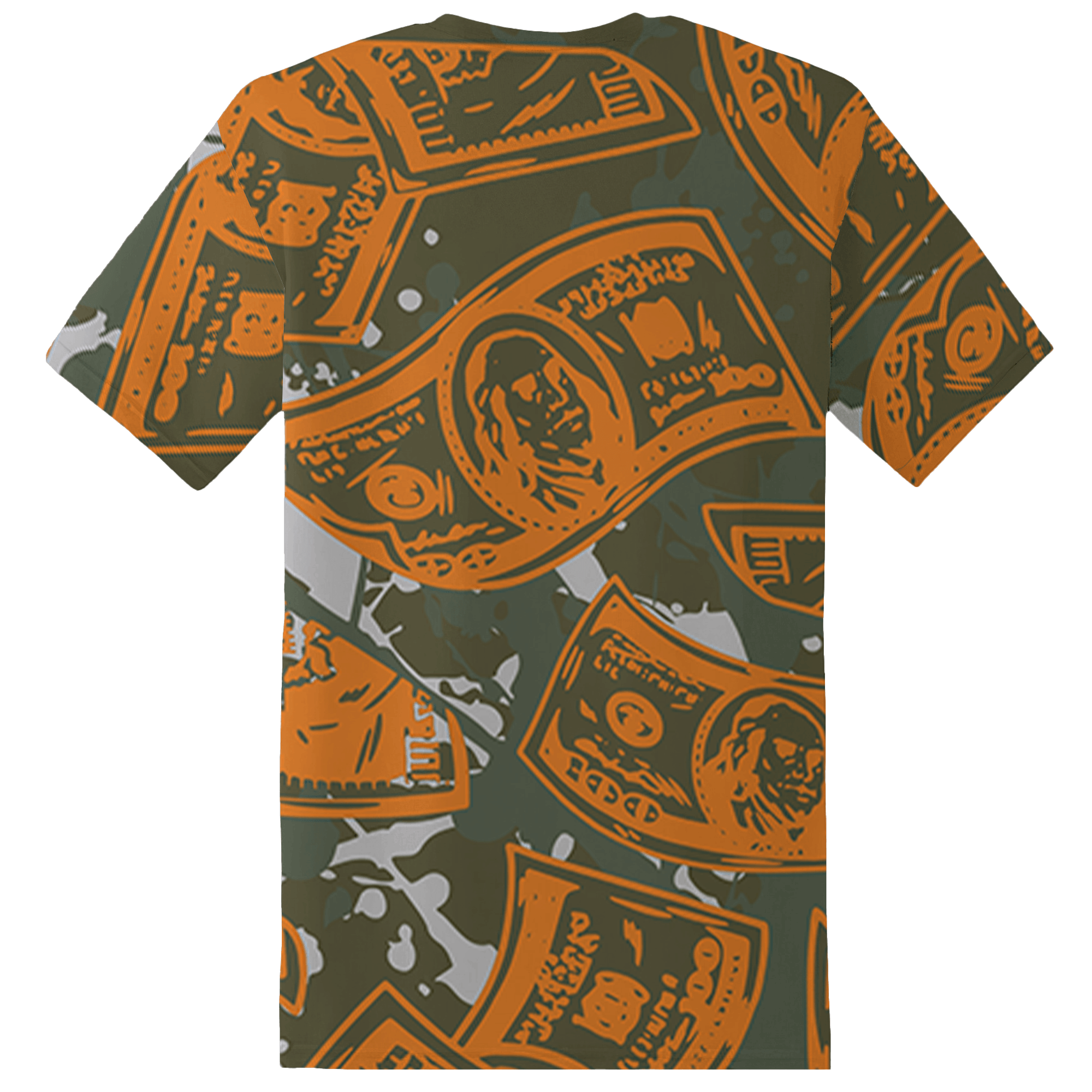 Olive 5s T Shirt Match Money Motive BER 3D All-Over Print - NastyJamz