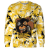 Yellow Ochre 6s Sweatshirt Match Money Motive BER 3D All-Over Print - NastyJamz
