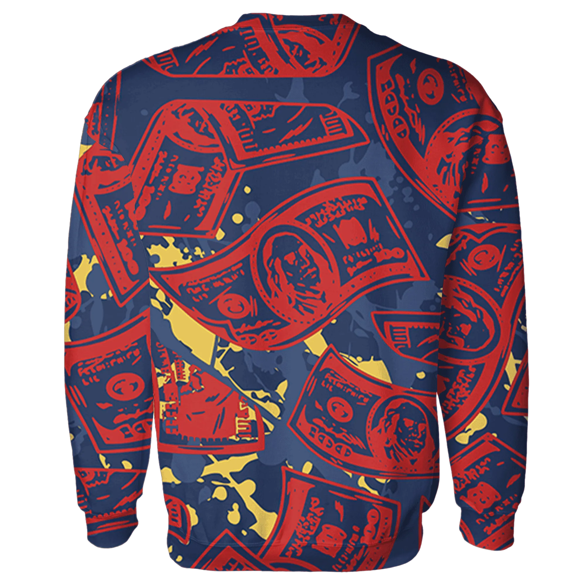 VaporMax-Air-Plus-Midnight-Navy-Gold-Black-Sweatshirt-Match-Money-Motive-BER-3D