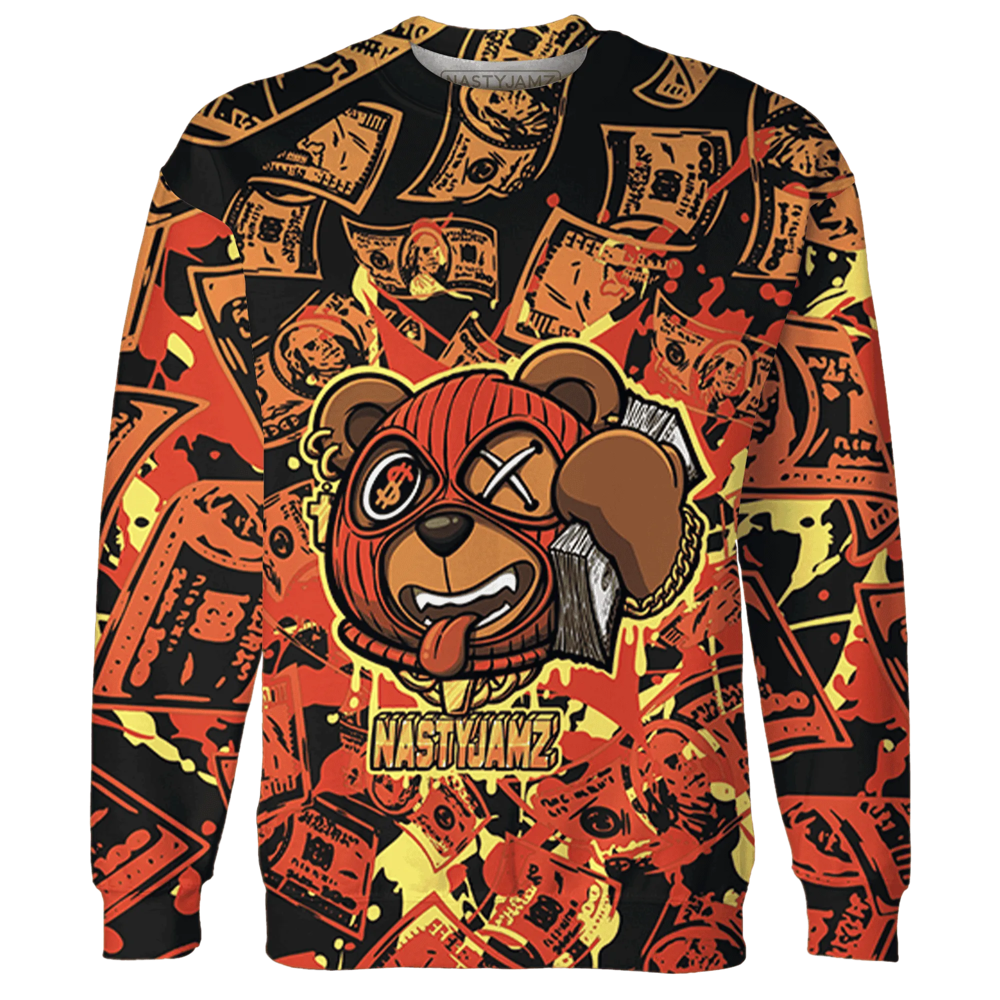 VaporMax-Crimson-Total-Orange-Plus-Sweatshirt-Match-Money-Motive-BER-3D