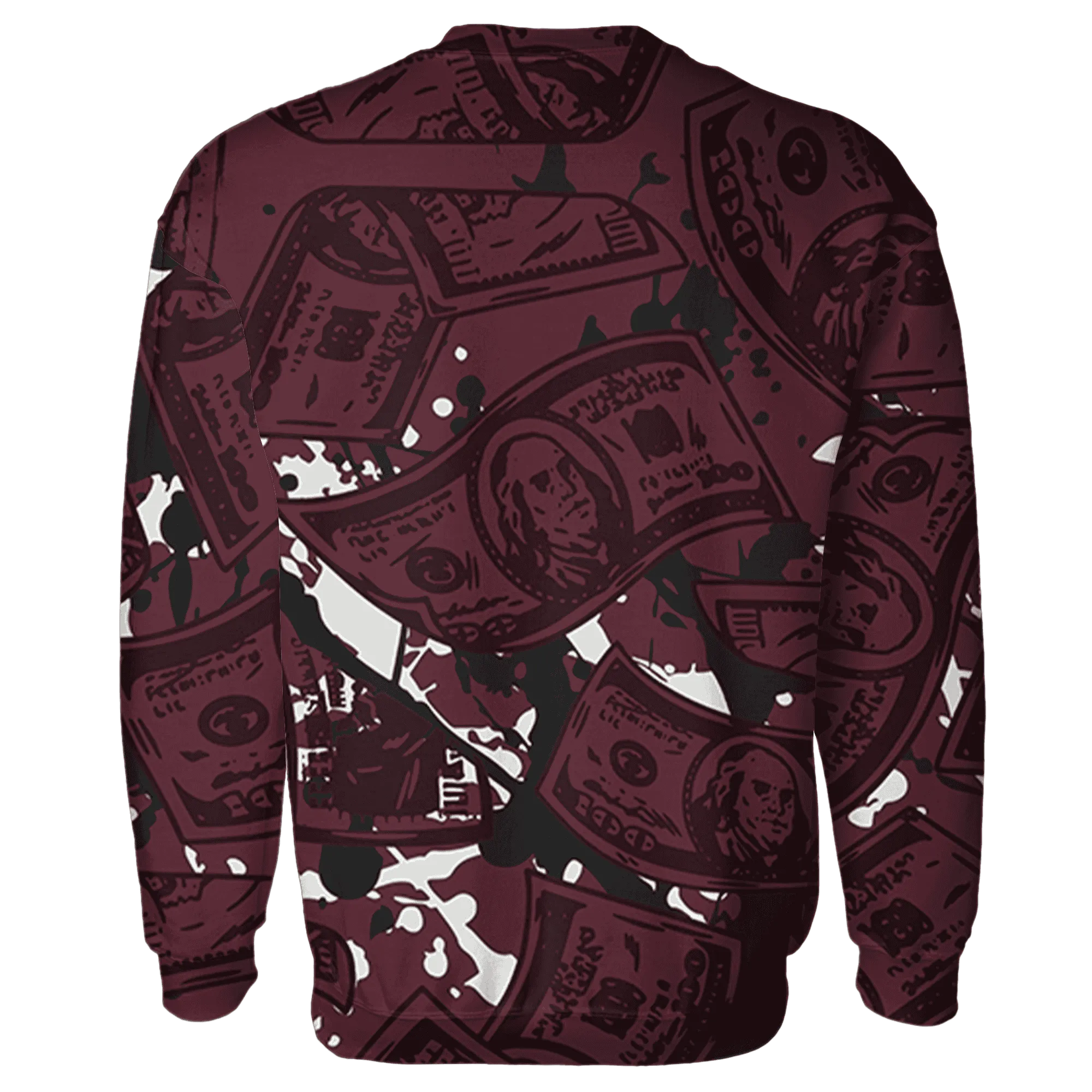 VaporMax-Night-Maron-Burgundy-Sweatshirt-Match-Money-Motive-BER-3D