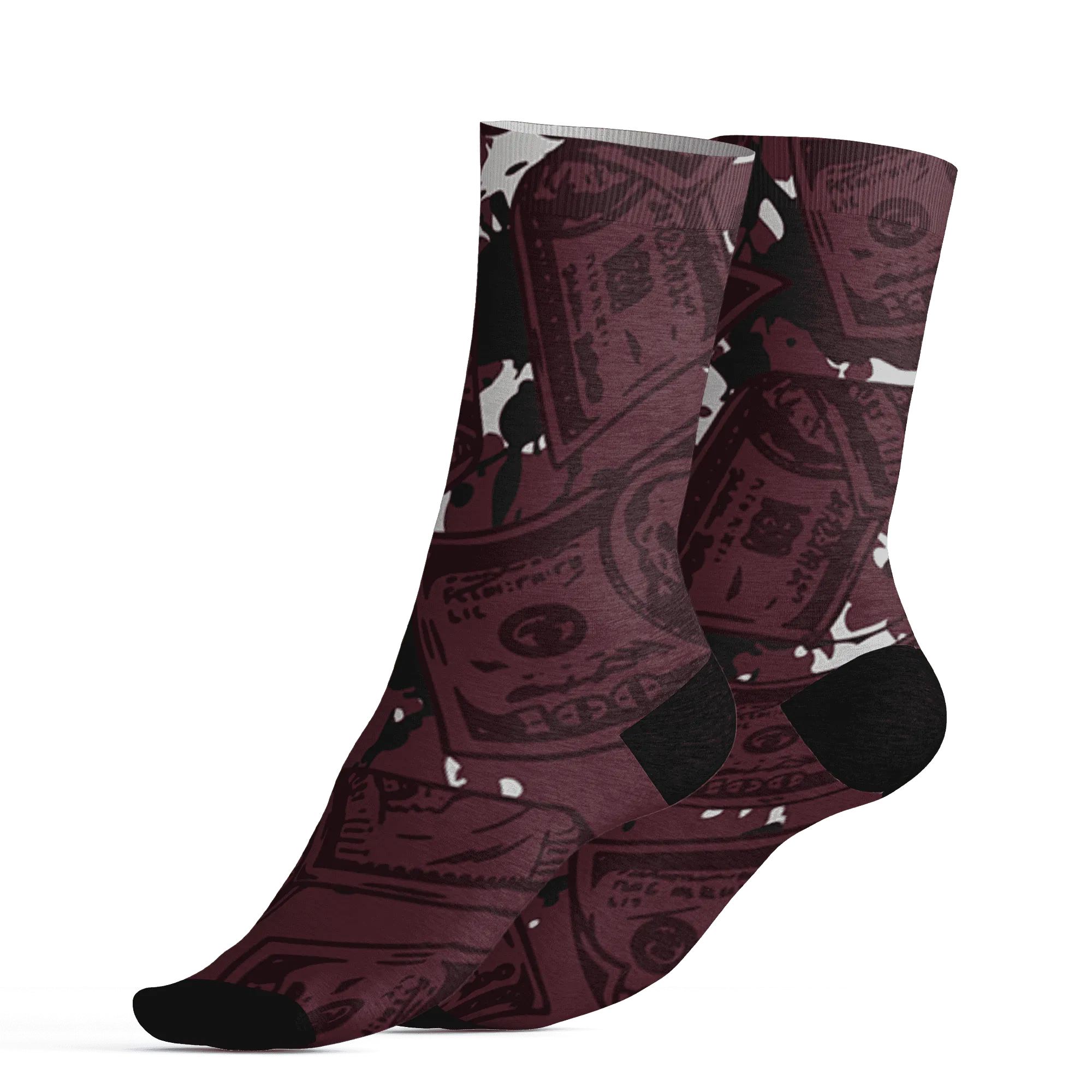 VaporMax-Night-Maron-Burgundy-Socks-Match-Money-Motive-BER-3D