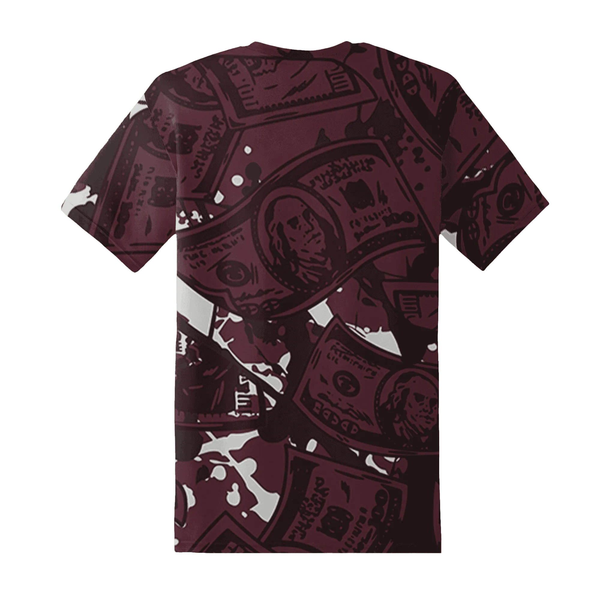 VaporMax-Night-Maron-Burgundy-T-Shirt-Match-Money-Motive-BER-3D