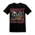 High-85-Metallic-Burgundy-1s-T-Shirt-Match-Money-Never-Sleeps
