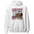 High 85 Metallic Burgundy 1s Hoodie Match Money Never Sleeps - NastyJamz