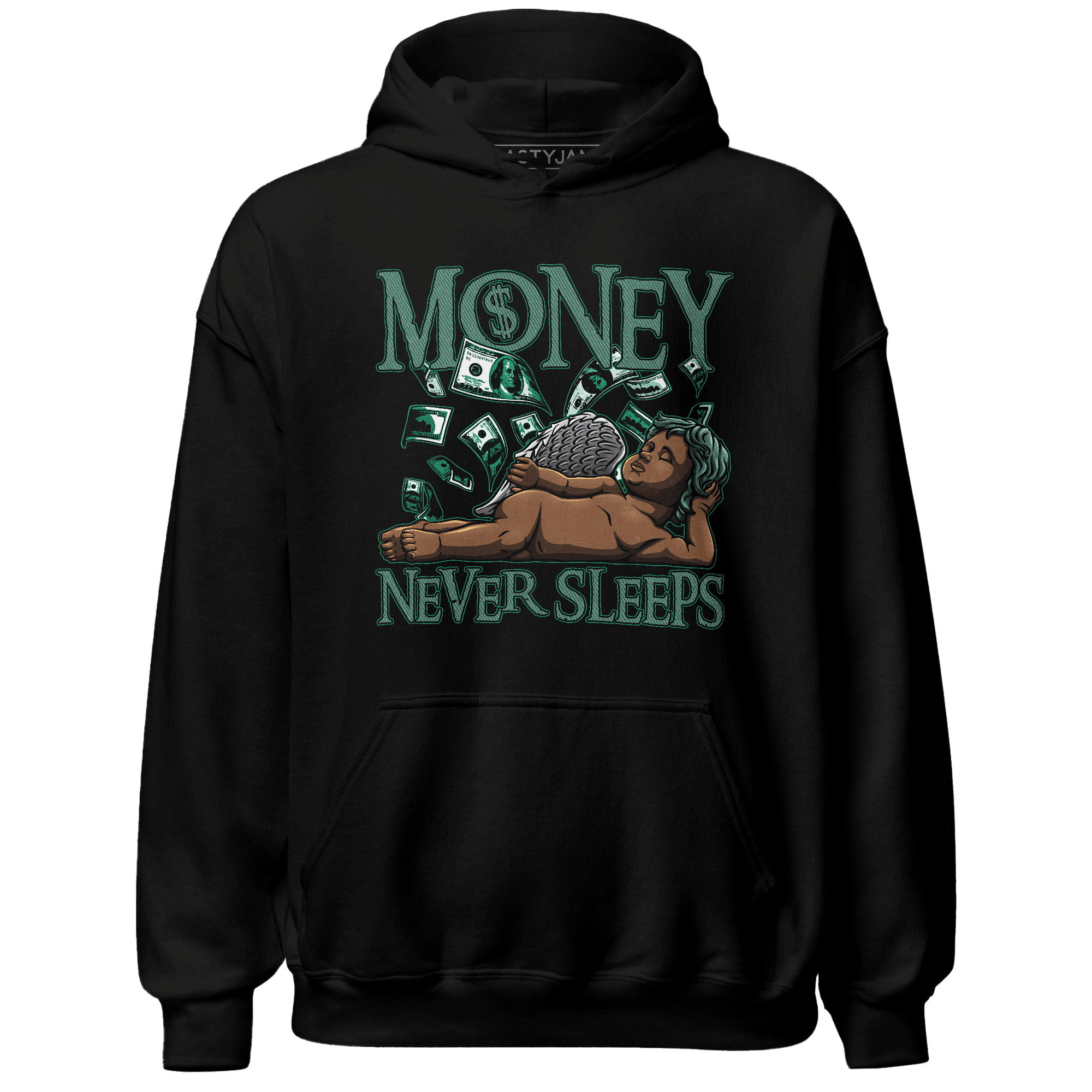 Nina CN Abney 3s Hoodie Match Money Never Sleeps - NastyJamz