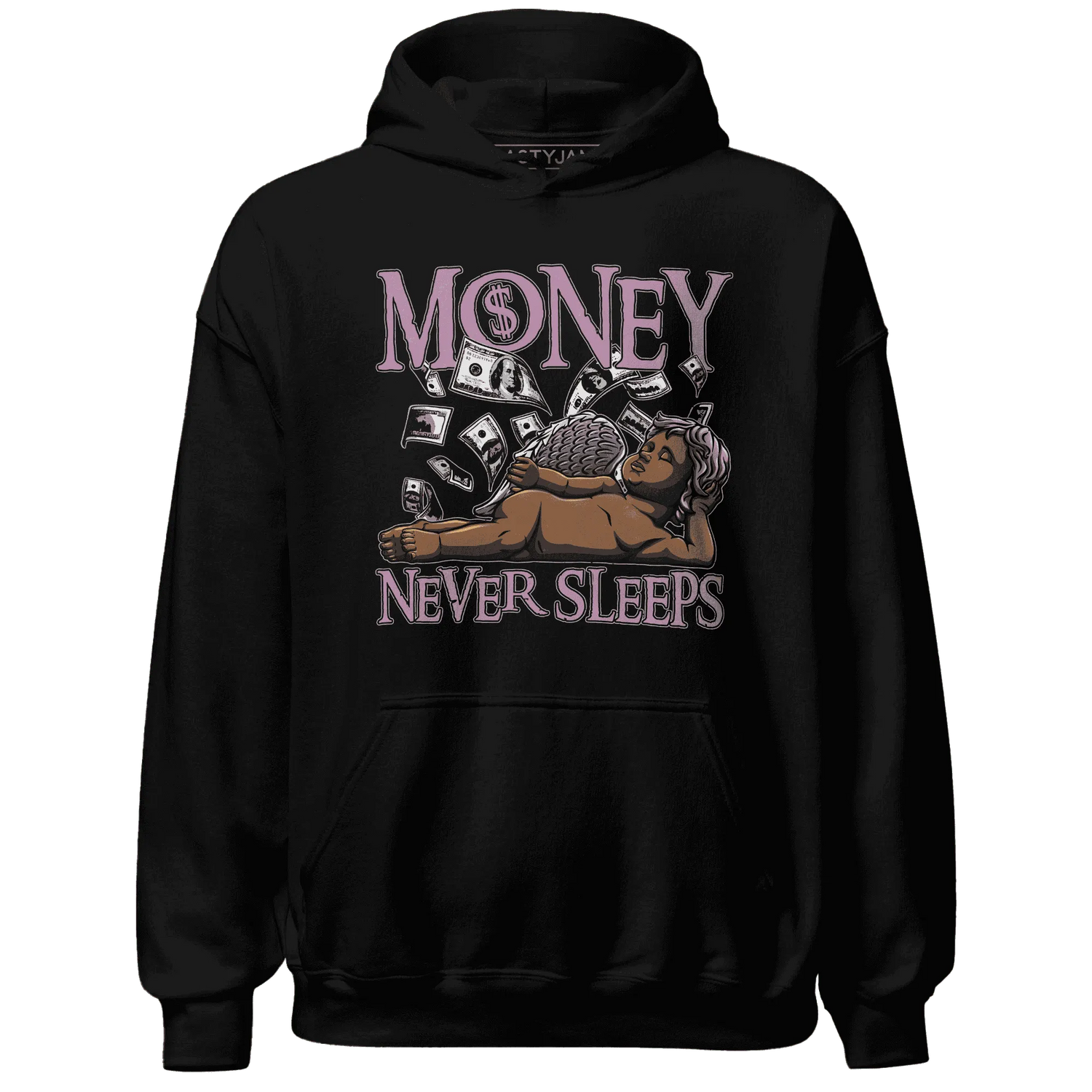 Orchid-Neutral-Grey-Black-White-4s-NastyJamz-Hoodie-Match-Money-Never-Sleeps