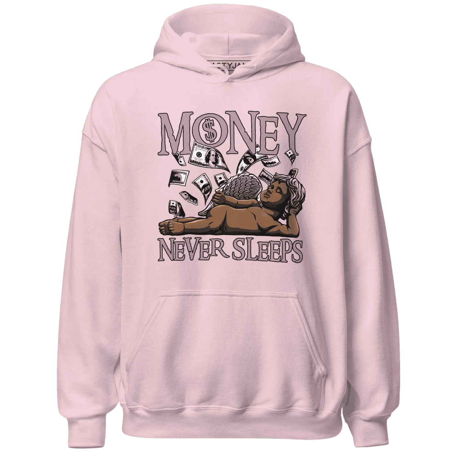 Orchid-Neutral-Grey-Black-White-4s-NastyJamz-Hoodie-Match-Money-Never-Sleeps