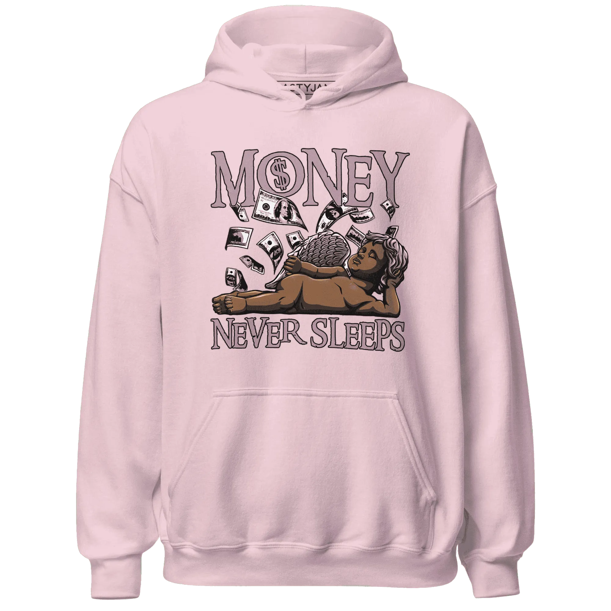 Orchid-Neutral-Grey-Black-White-4s-NastyJamz-Hoodie-Match-Money-Never-Sleeps