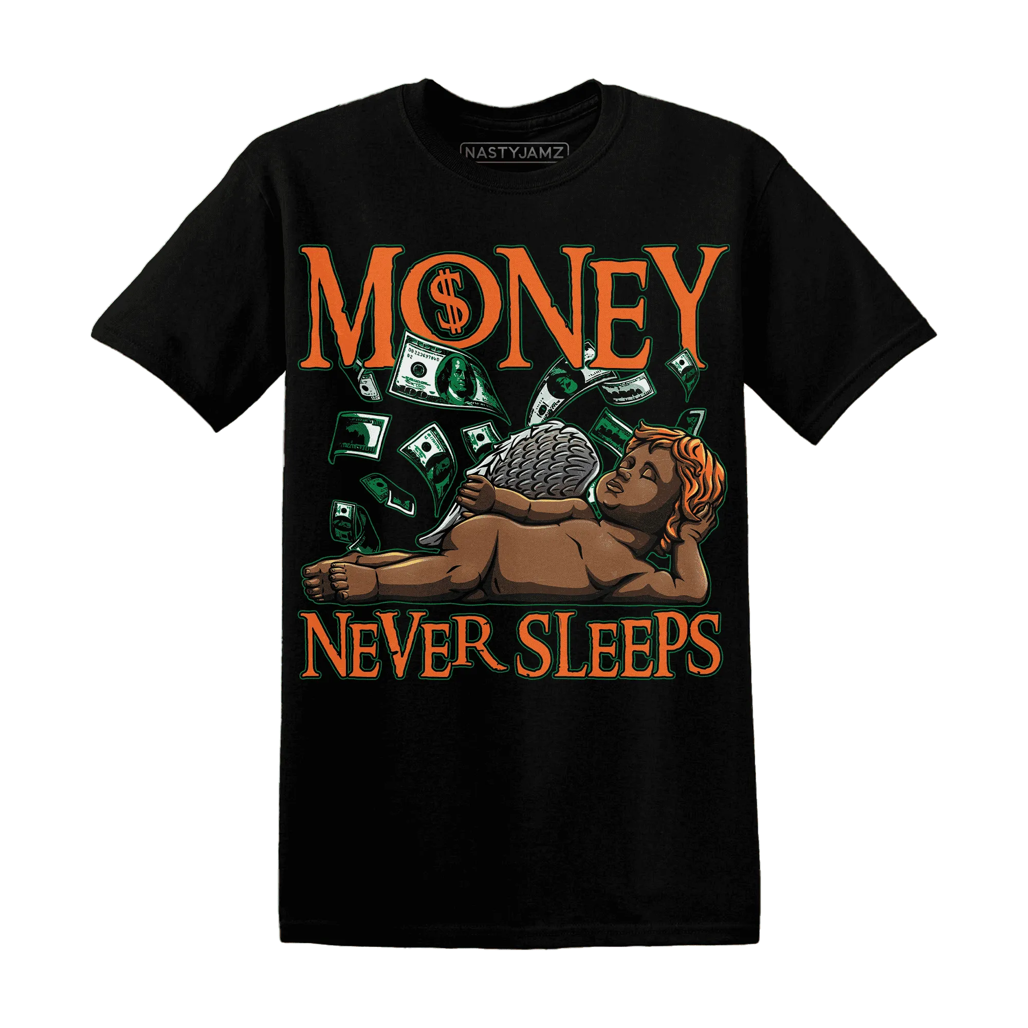 MAM-Hurricanes-5s-T-Shirt-Match-Money-Never-Sleeps