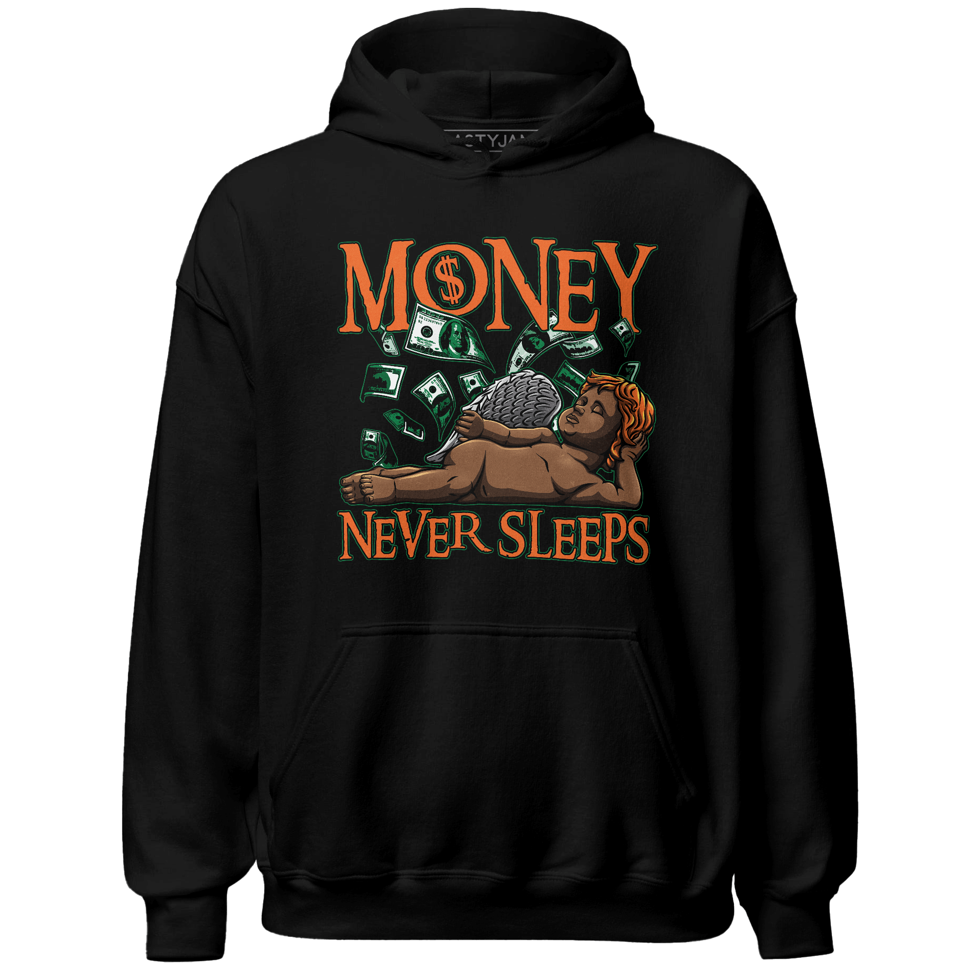 MAM Hurricanes 5s Hoodie Match Money Never Sleeps - NastyJamz