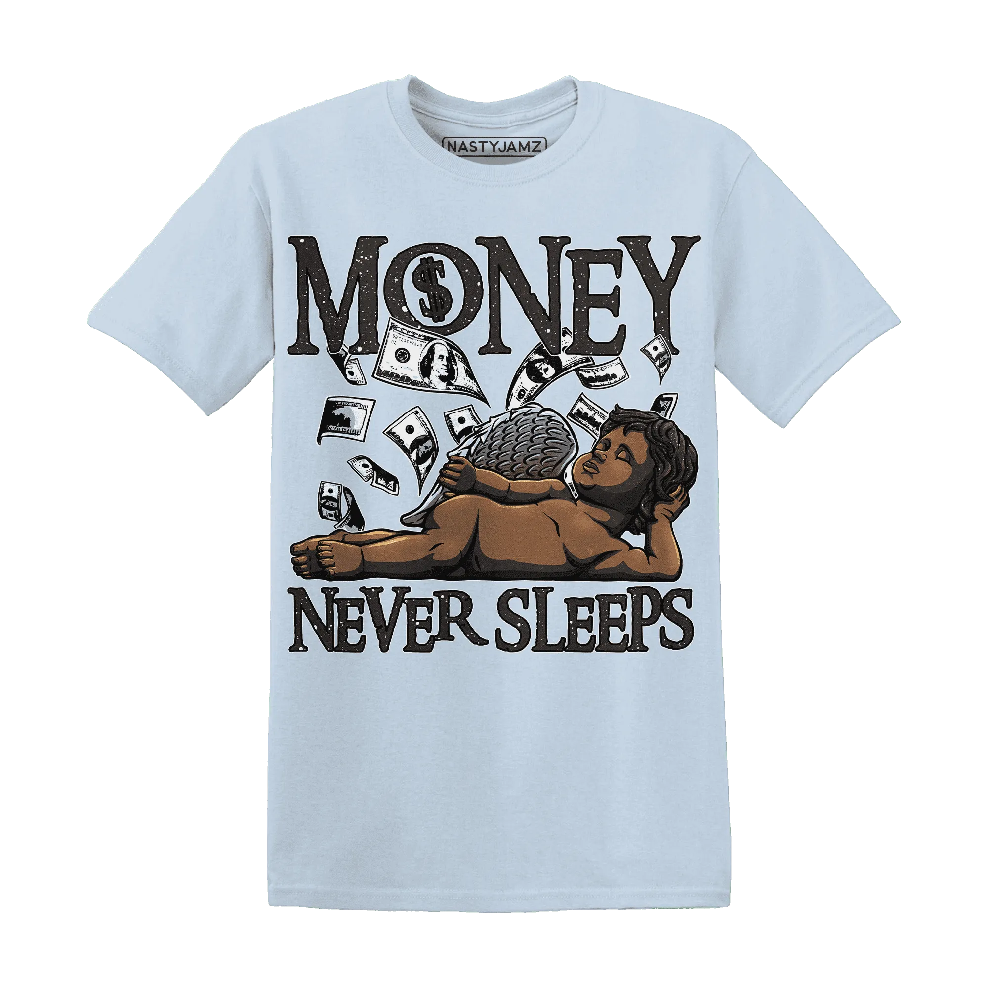 Reverse-Oreo-6s-T-Shirt-Match-Money-Never-Sleeps