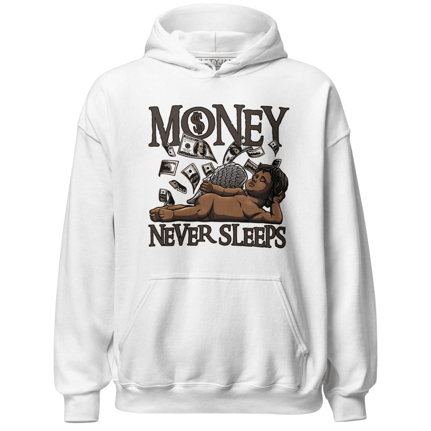 Dunk Low Baroque Brown Hoodie Match Money Never Sleeps - NastyJamz