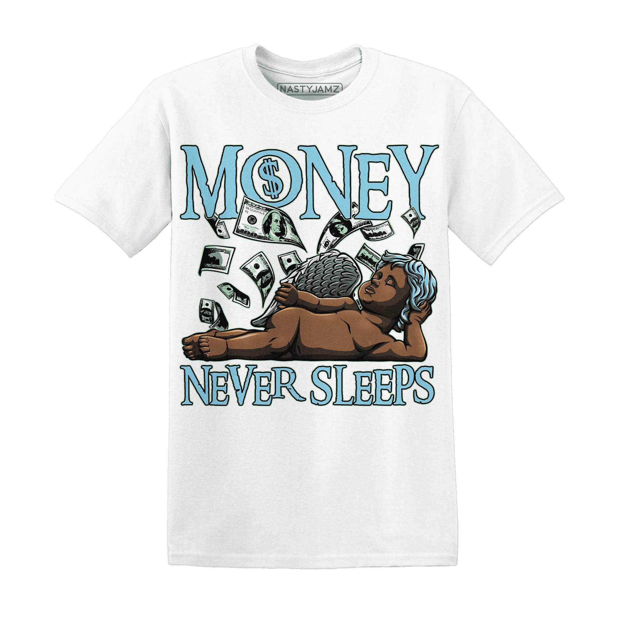 Dunk-Verdy-Visty-NastyJamz-T-Shirt-Match-Money-Never-Sleeps