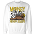 Thunder 4s Sweatshirt Match Money Never Sleeps - NastyJamz