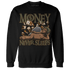 Olive 5s Sweatshirt Match Money Never Sleeps - NastyJamz