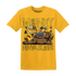 Yellow-Ochre-6s-T-Shirt-Match-Money-Never-Sleeps
