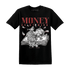 Dune Red 13s T Shirt Match Money On My Mind Angel - NastyJamz