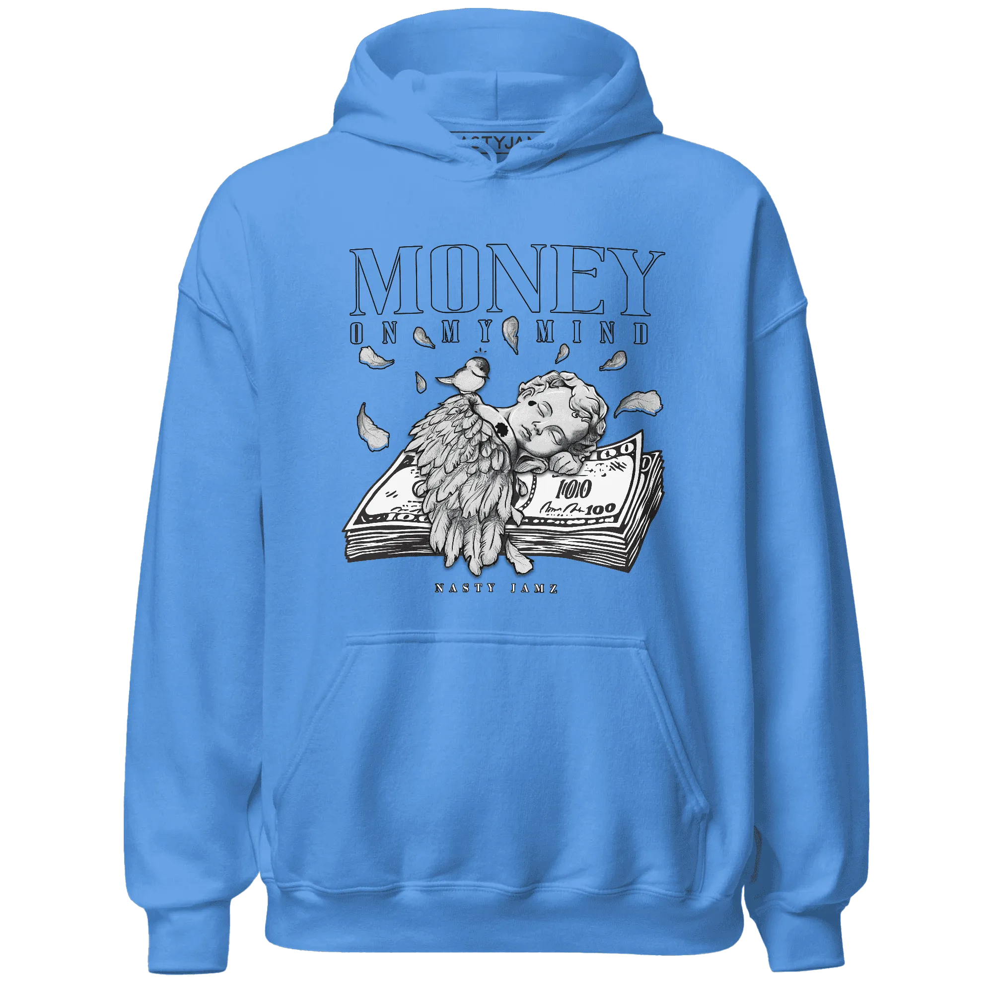 Carolina-Blue-Univercitii-17s-NastyJamz-Hoodie-Match-Money-On-My-Mind-Angel