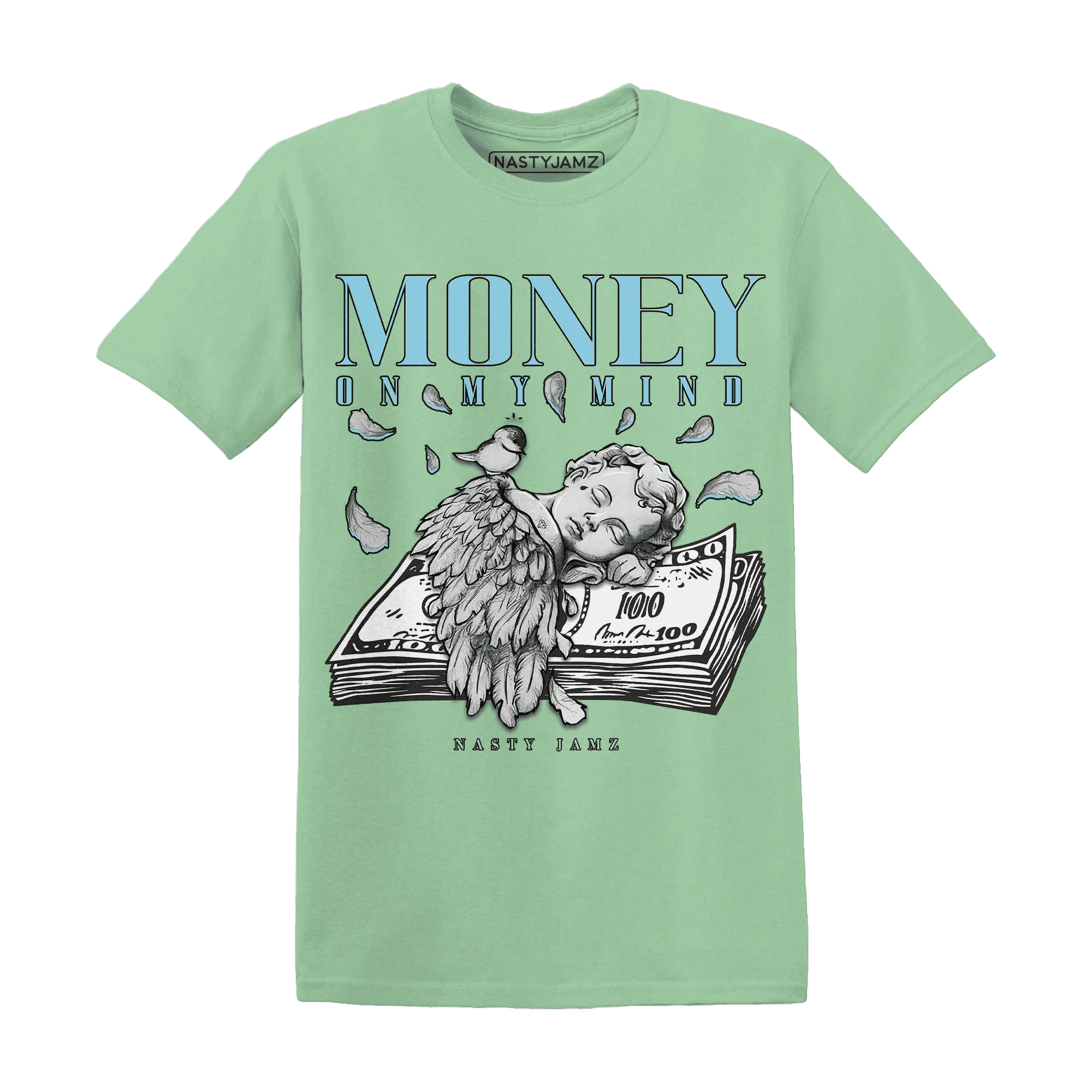 Dunk-Verdy-Visty-NastyJamz-T-Shirt-Match-Money-On-My-Mind-Angel