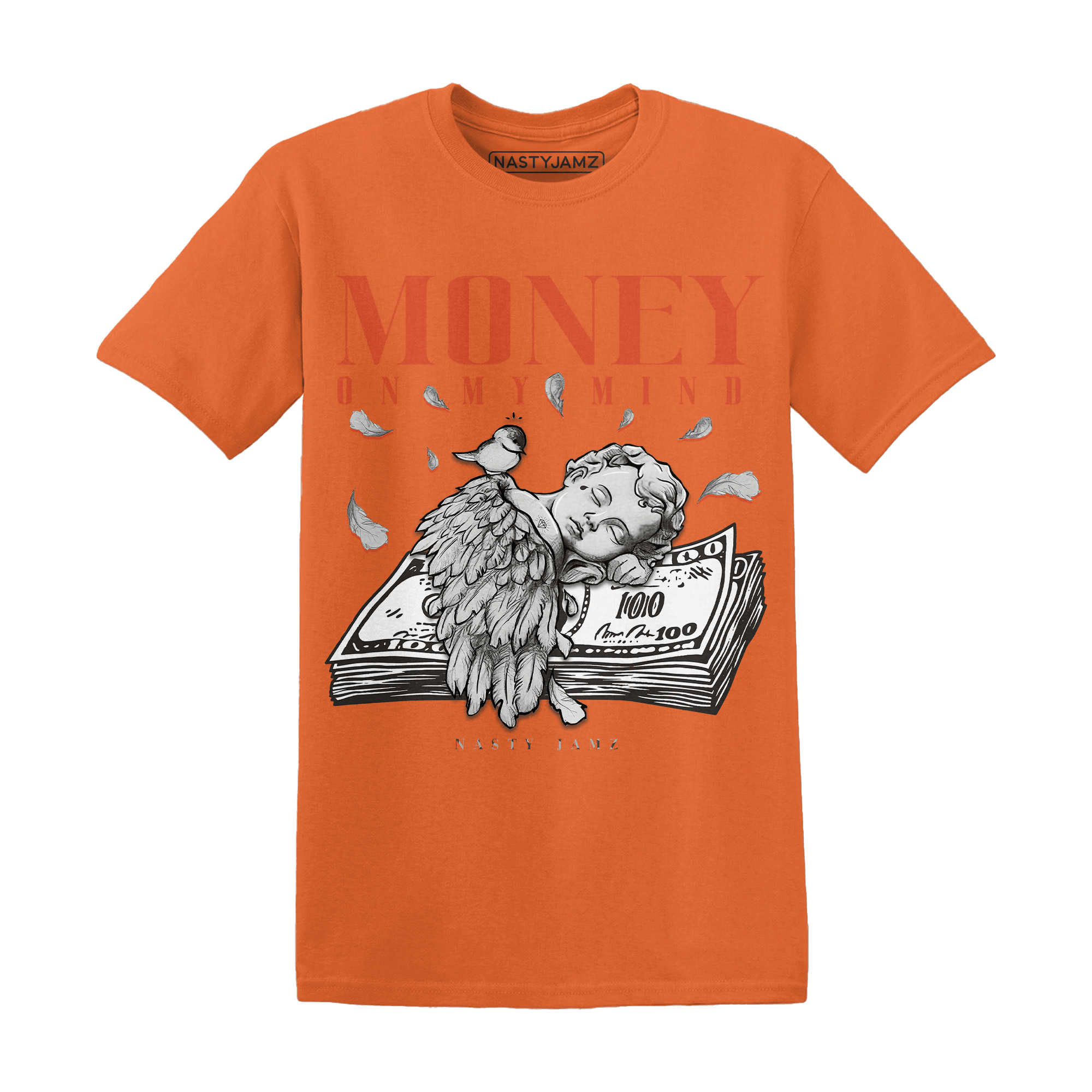 Georgia Peach 3s T Shirt Money On My Mind Angel - NastyJamz