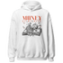 Georgia Peach 3s Hoodie Match Money On My Mind Angel - NastyJamz