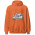 Georgia Peach 3s Hoodie Match Money On My Mind Angel - NastyJamz