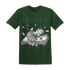 Oxidized Green 4s T Shirt Money On My Mind Angel - NastyJamz
