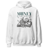 Oxidized Green 4s Hoodie Match Money On My Mind Angel - NastyJamz
