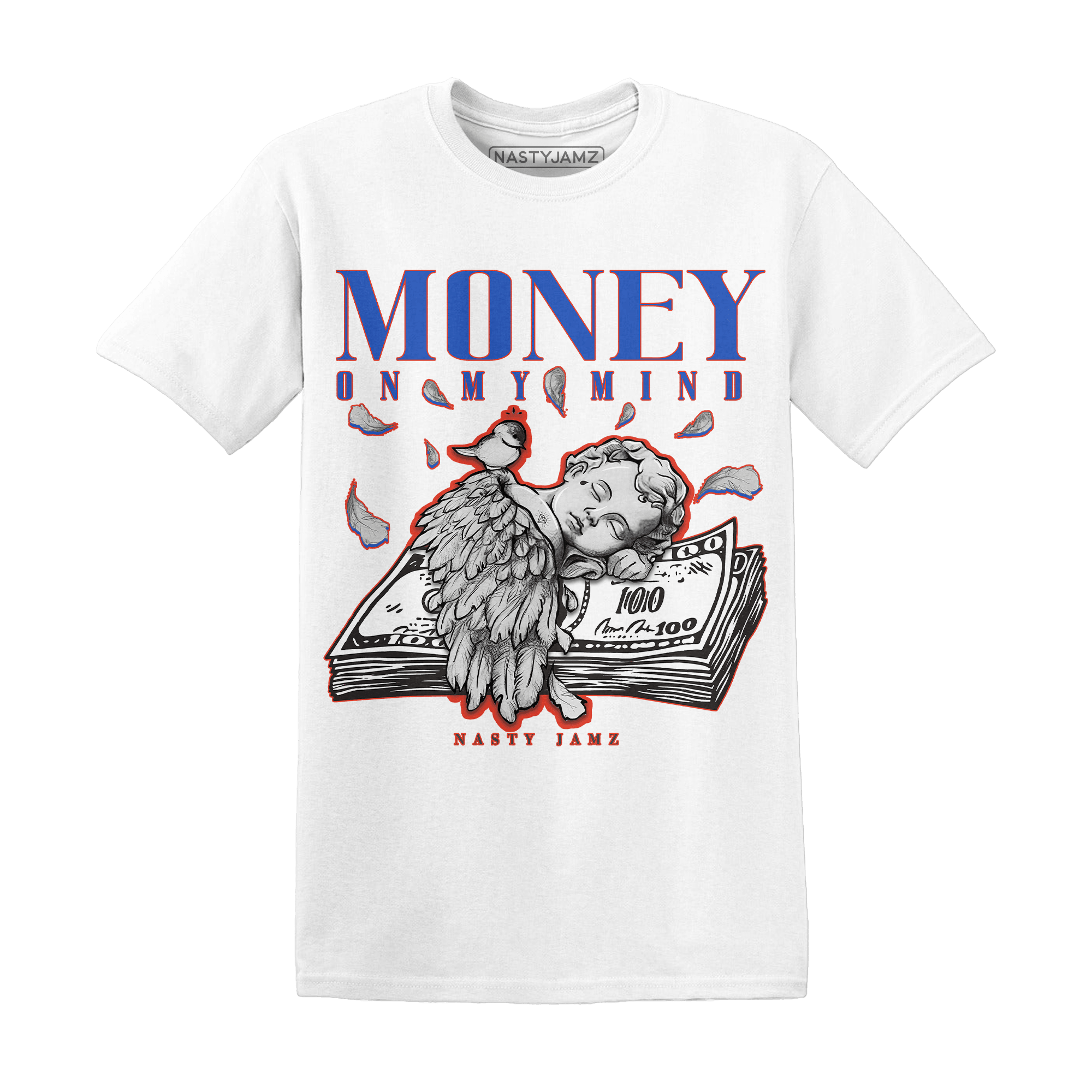KB 4 Protro Philly T Shirt Money On My Mind Angel - NastyJamz