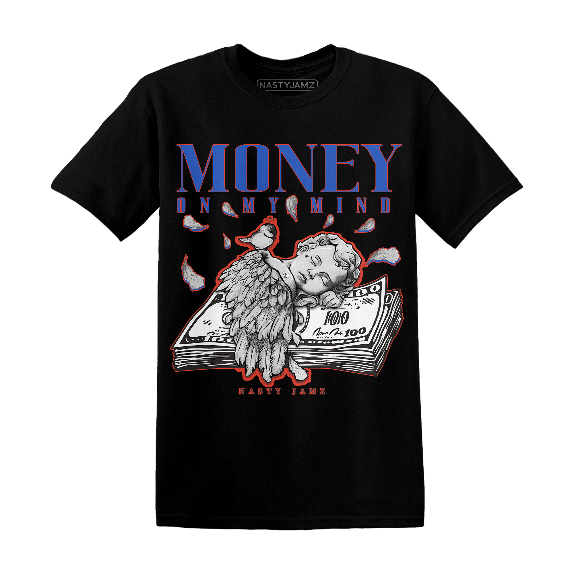 KB 4 Protro Philly T Shirt Money On My Mind Angel - NastyJamz