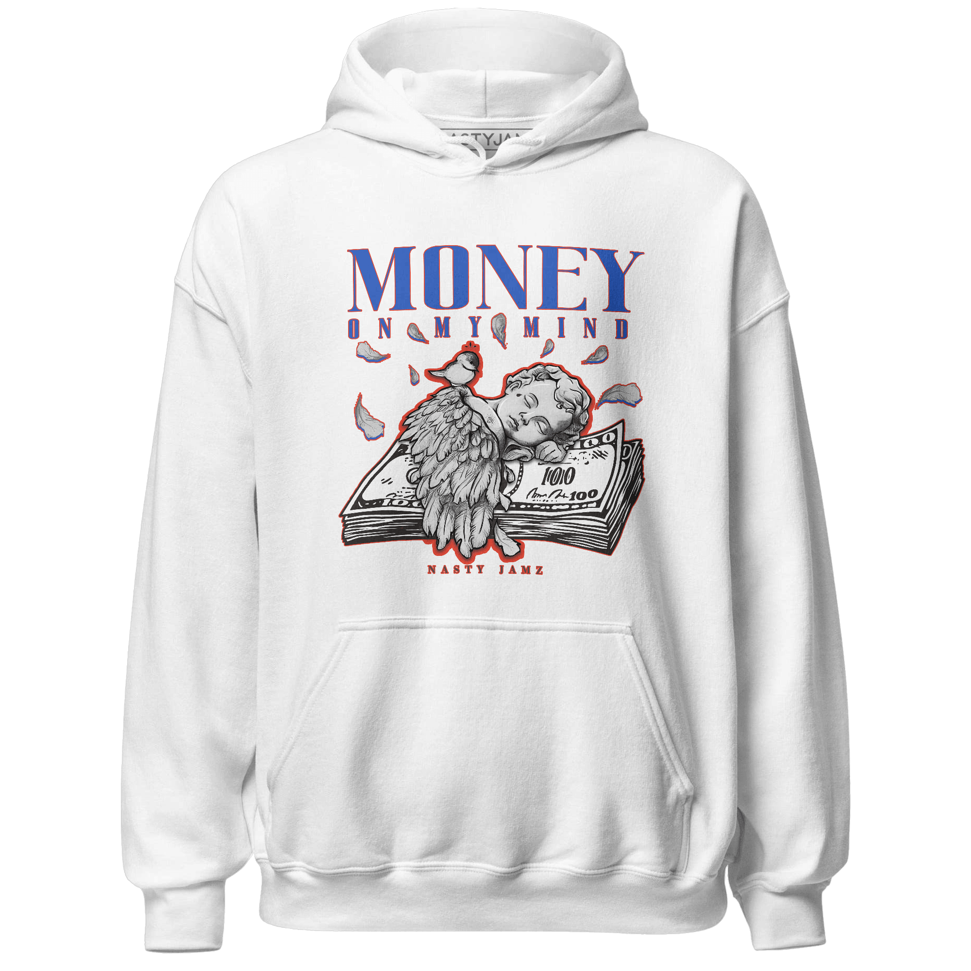 KB 4 Protro Philly Hoodie Match Money On My Mind Angel - NastyJamz