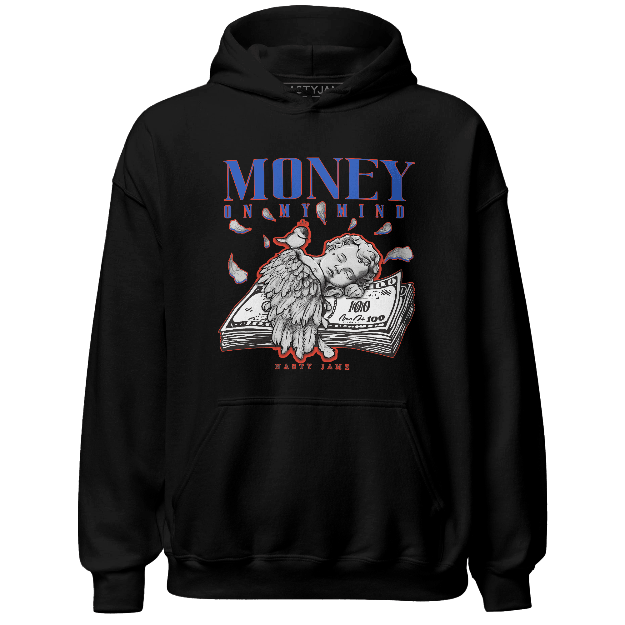 KB 4 Protro Philly Hoodie Match Money On My Mind Angel - NastyJamz