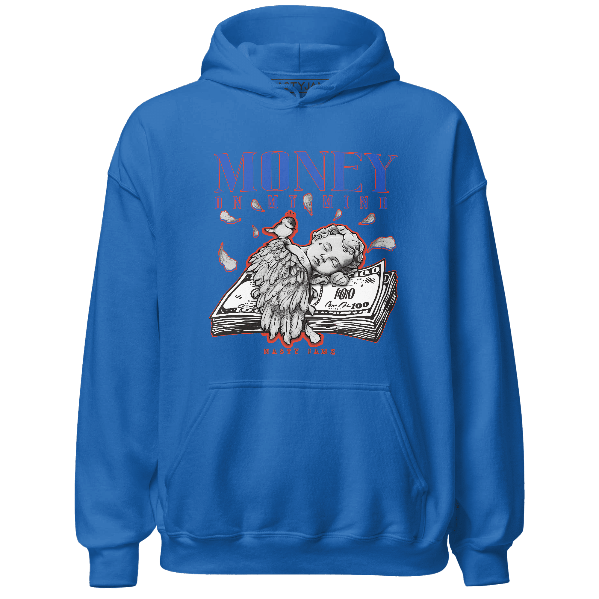 KB 4 Protro Philly Hoodie Match Money On My Mind Angel - NastyJamz
