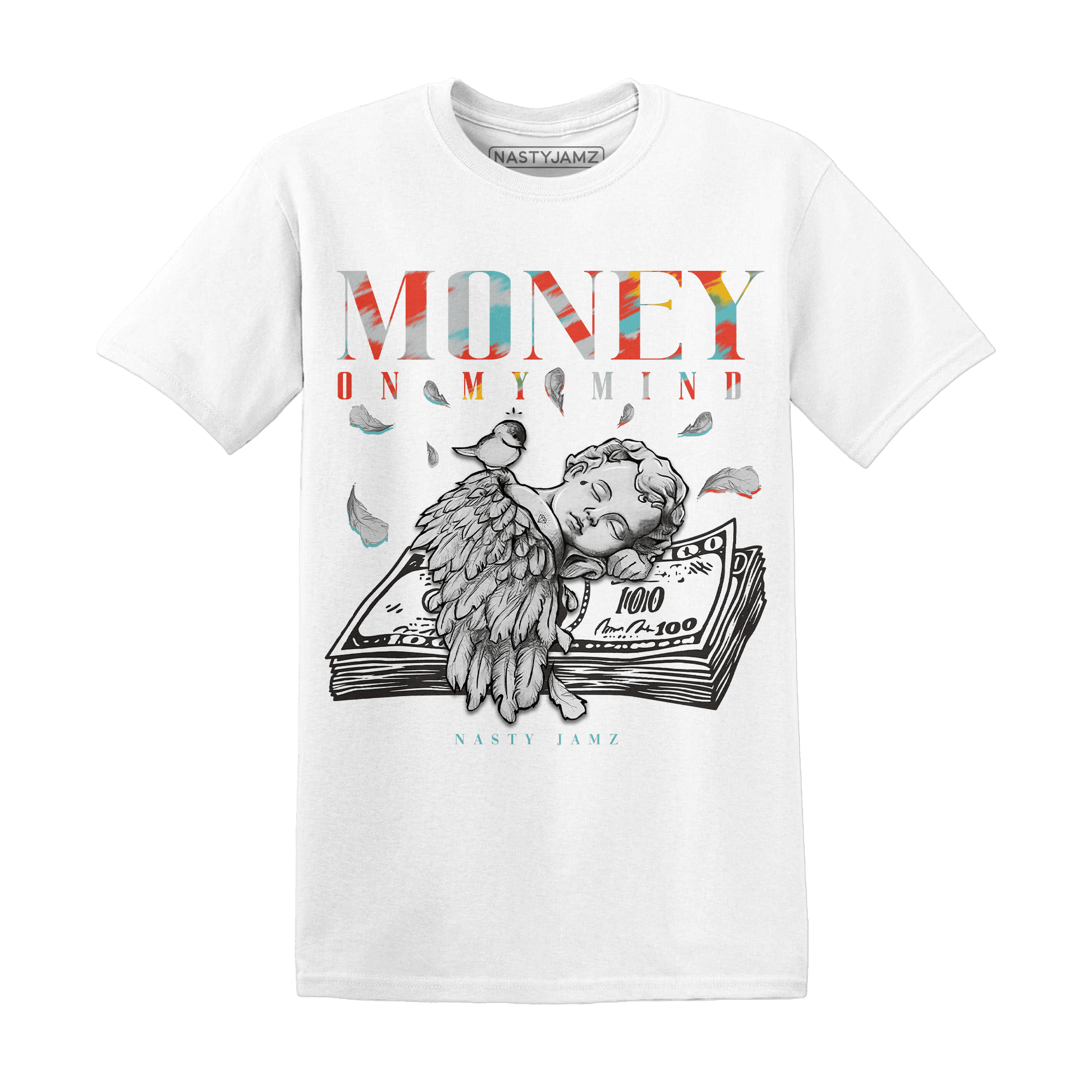 KB 8 Protro Venice Beach T Shirt Money On My Mind Angel - NastyJamz