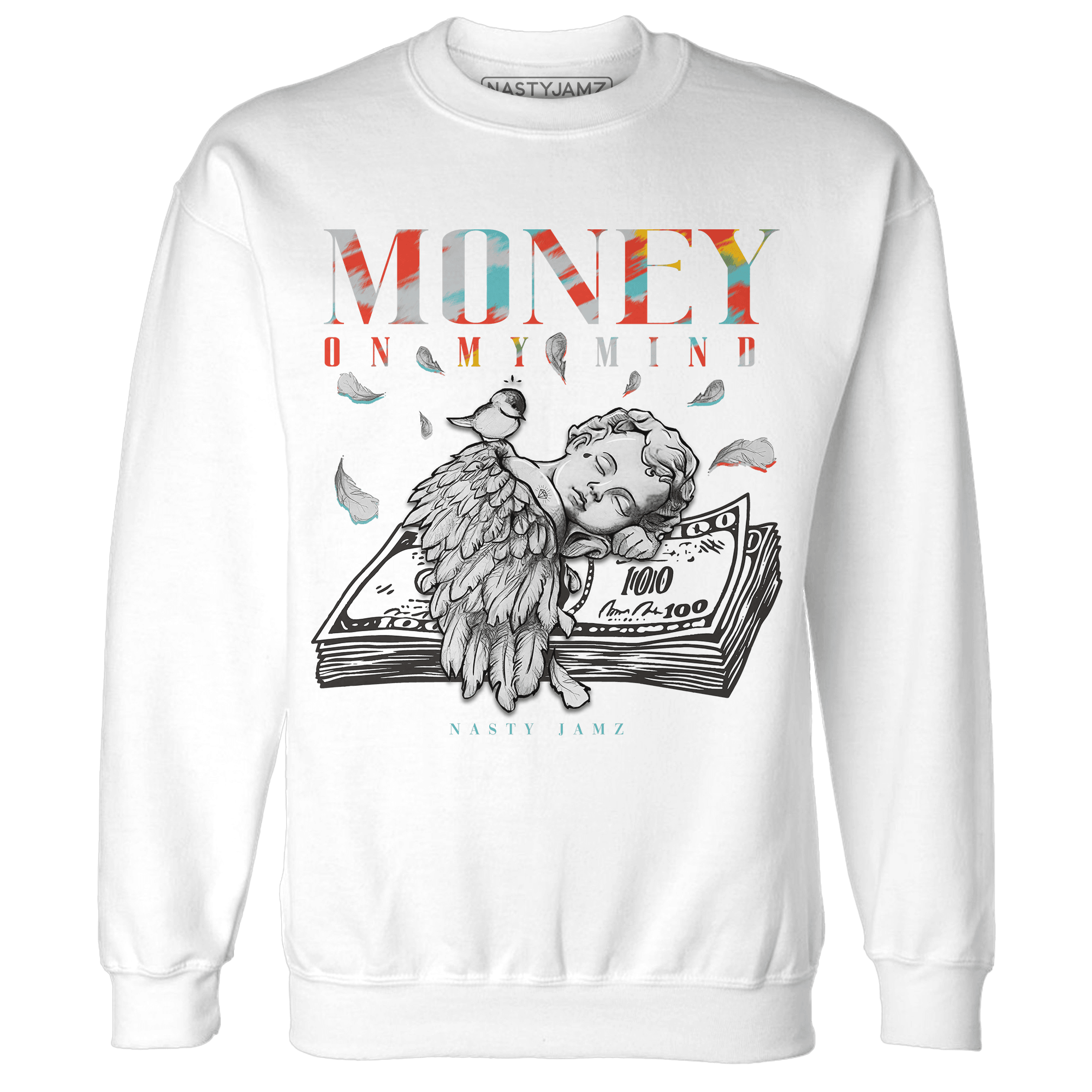 KB 8 Protro Venice Beach Sweatshirt Match Money On My Mind Angel - NastyJamz