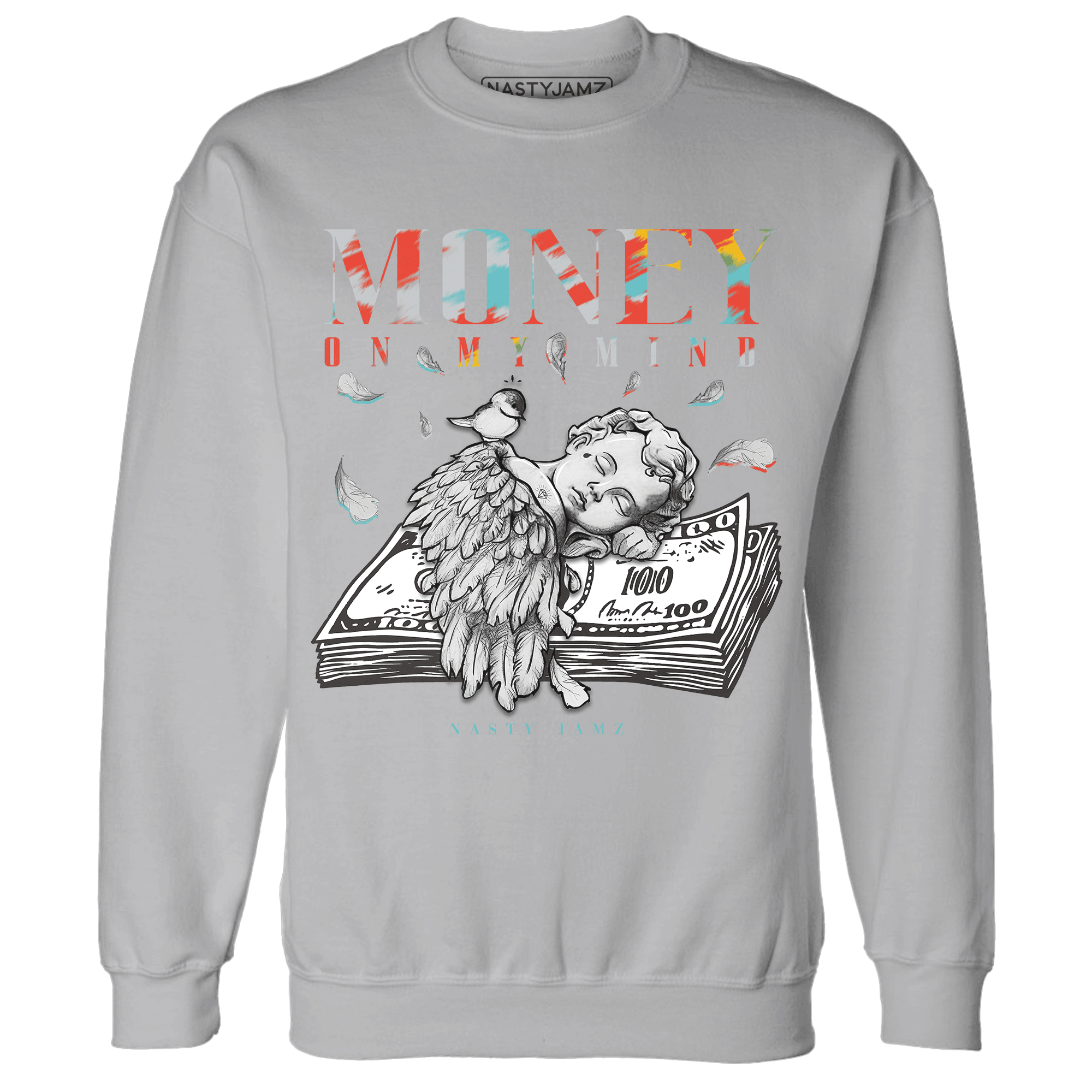 KB 8 Protro Venice Beach Sweatshirt Match Money On My Mind Angel - NastyJamz