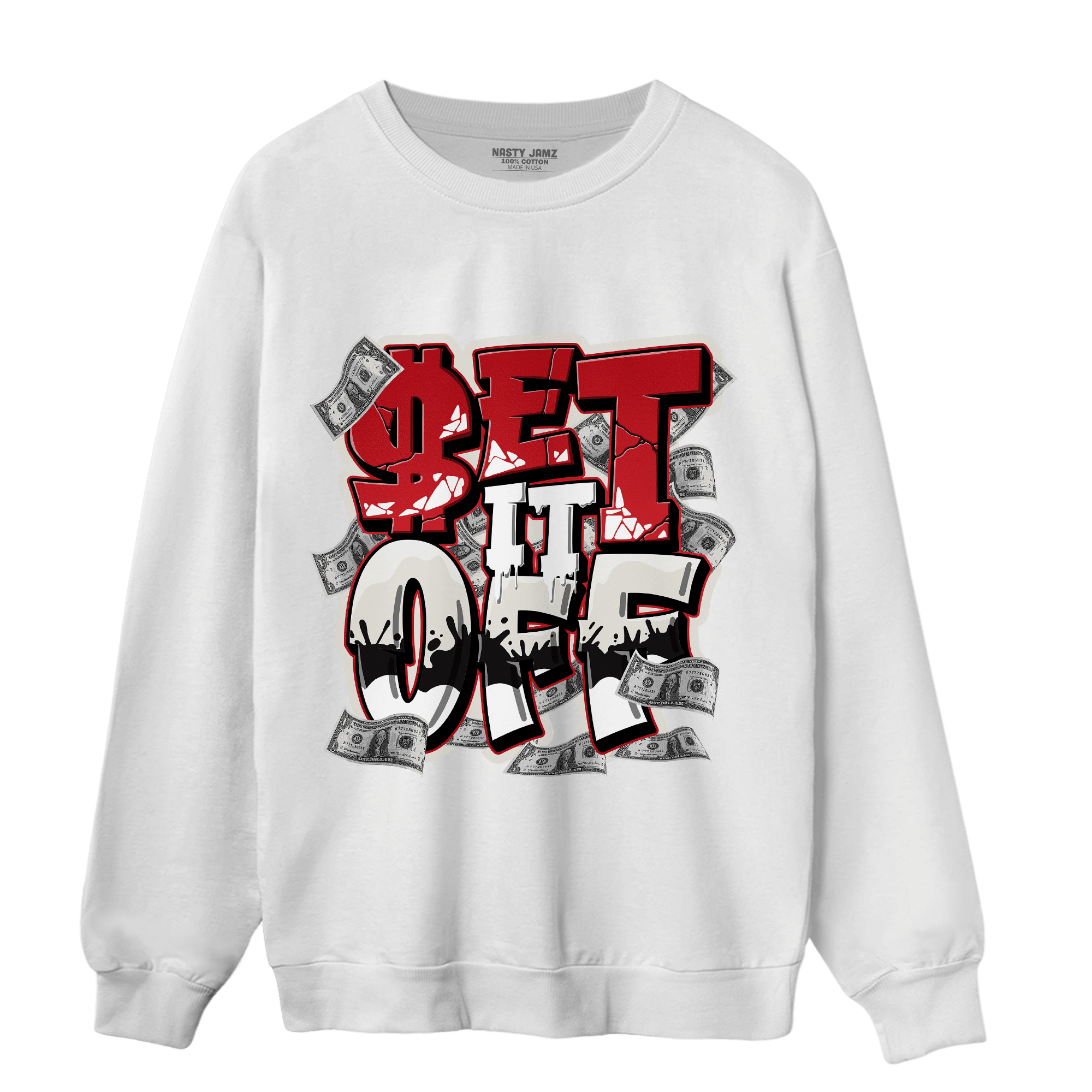 Low OG Trophy Room 1s Sweatshirt Match Money Set It Off - NastyJamz