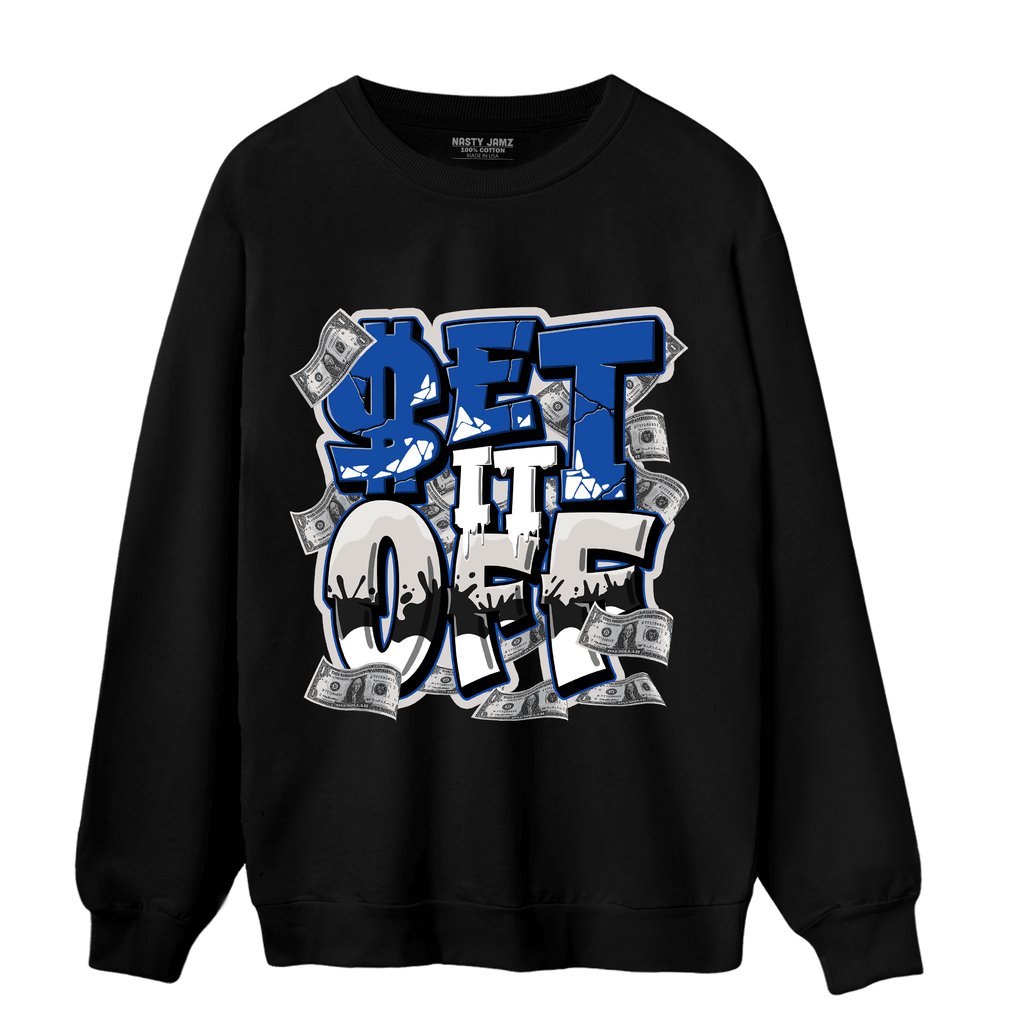 Air Max 1 86 Royal Sweatshirt Match Money Set It Off - NastyJamz