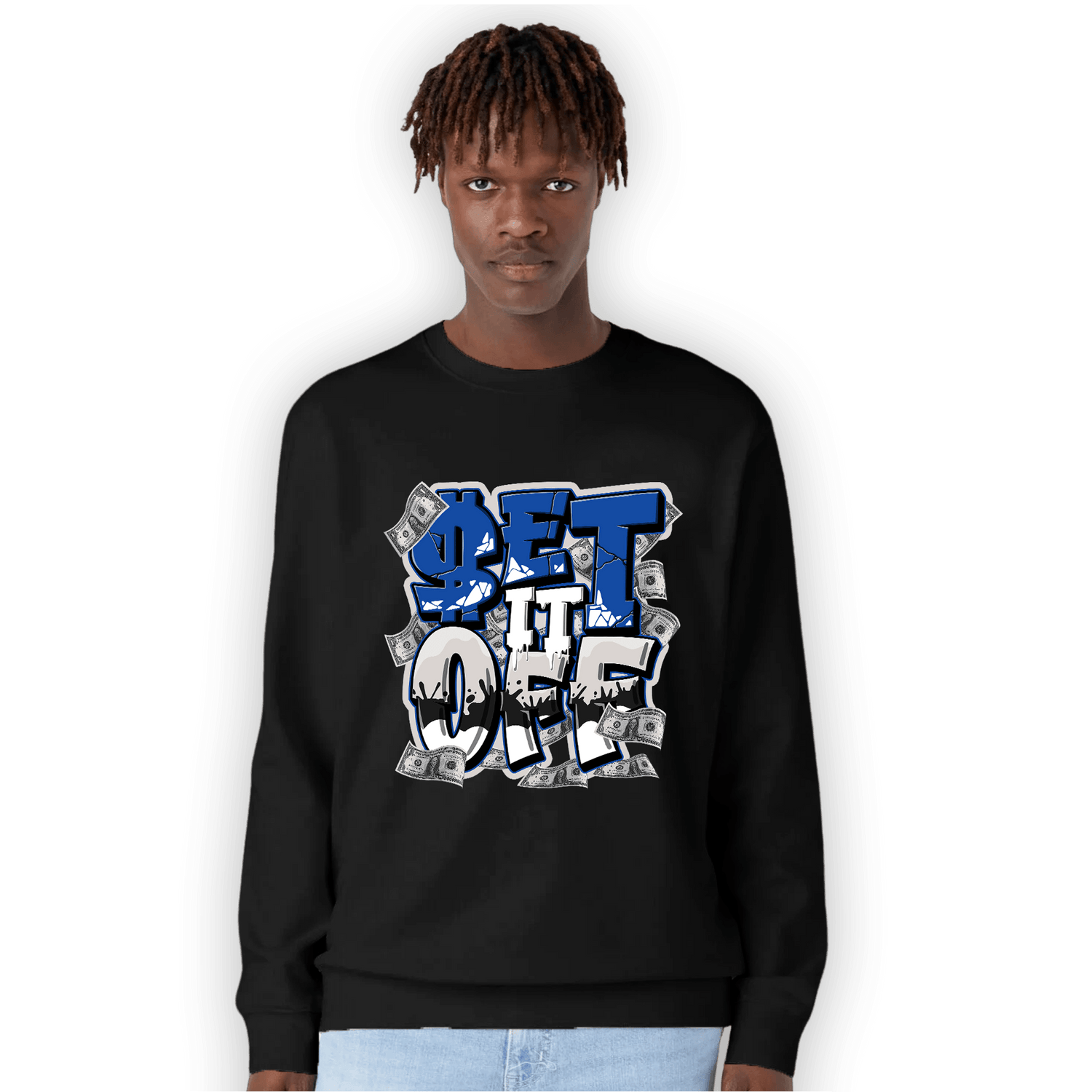 Air Max 1 86 Royal Sweatshirt Match Money Set It Off - NastyJamz