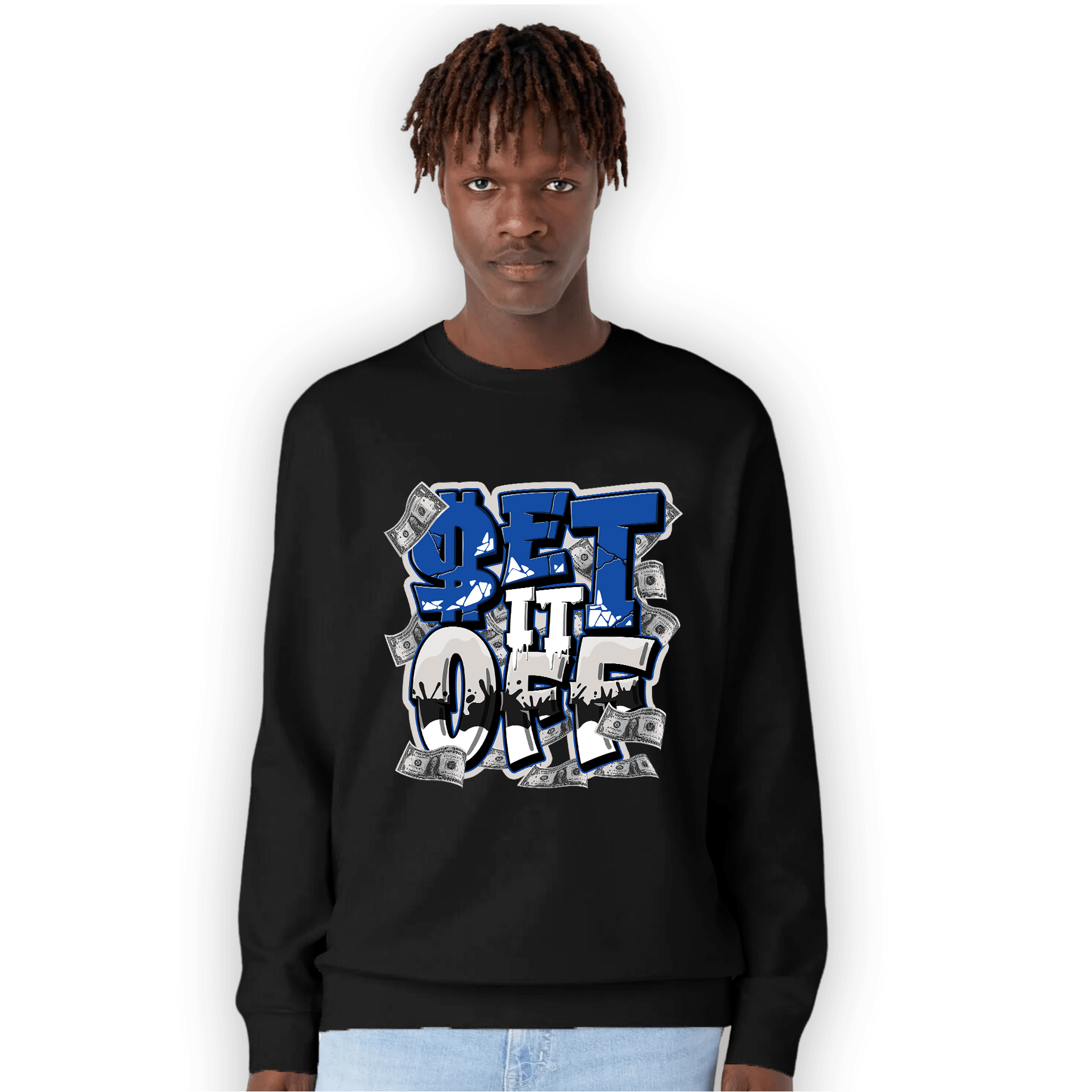 Air Max 1 86 Royal Sweatshirt Match Money Set It Off - NastyJamz