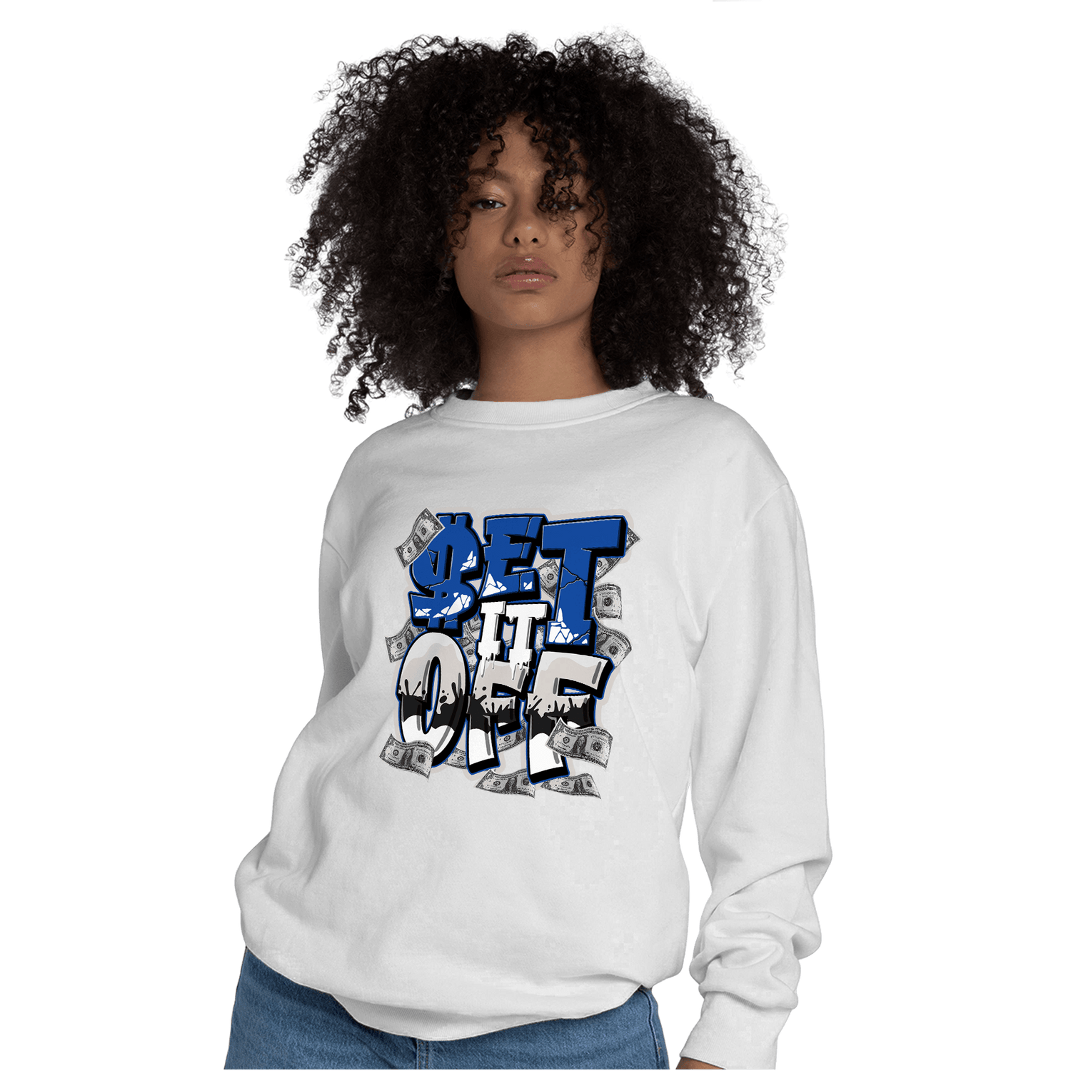 Air Max 1 86 Royal Sweatshirt Match Money Set It Off - NastyJamz