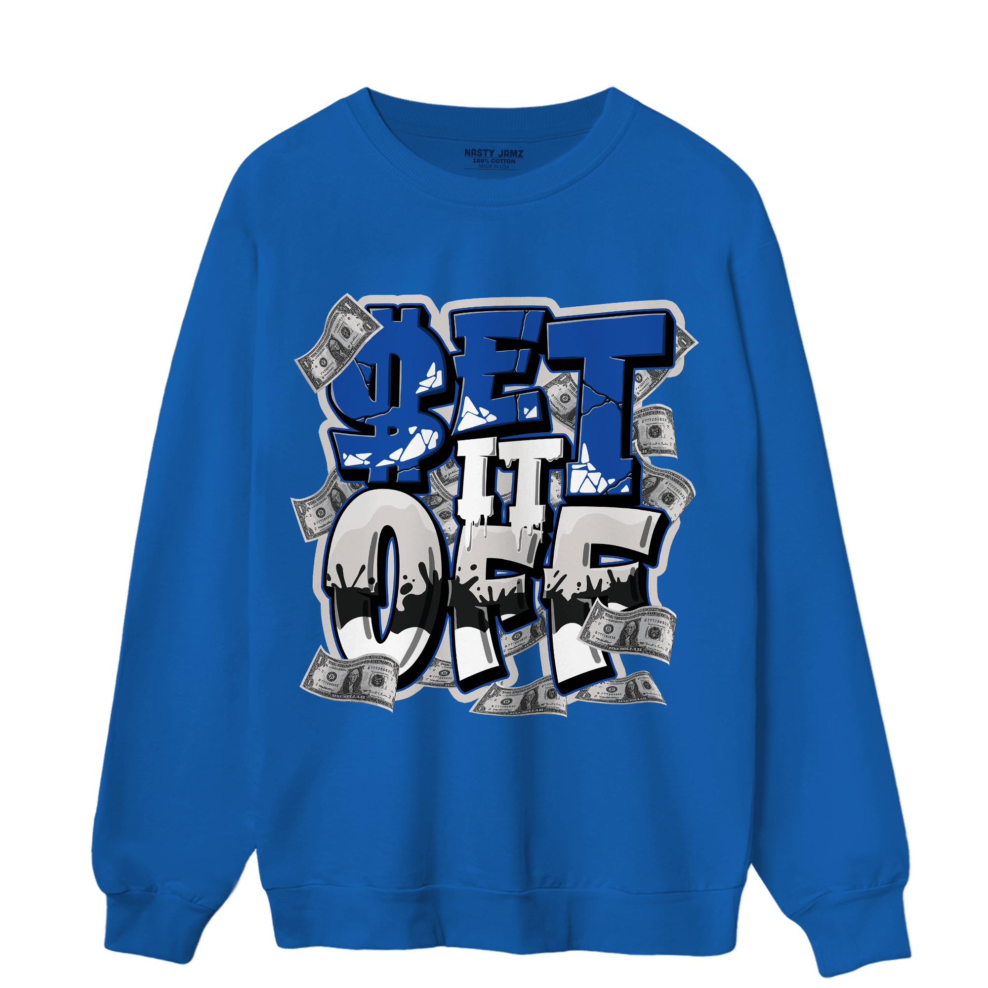 Air Max 1 86 Royal Sweatshirt Match Money Set It Off - NastyJamz