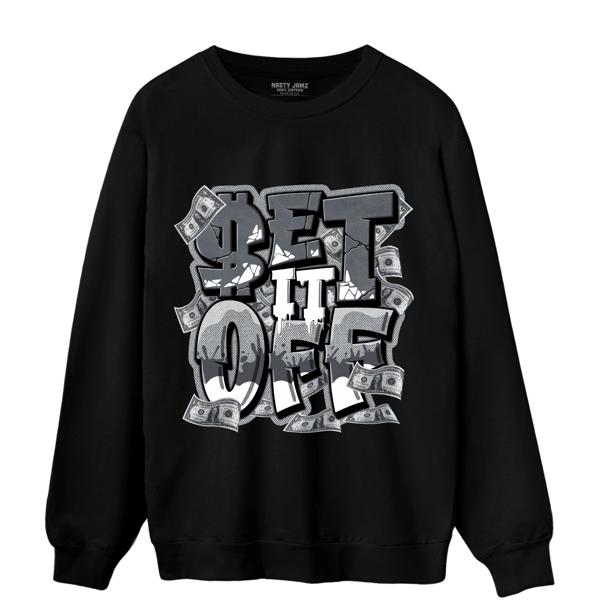 Air Max 90 Iron Grey Sweatshirt Match Money Set It Off - NastyJamz